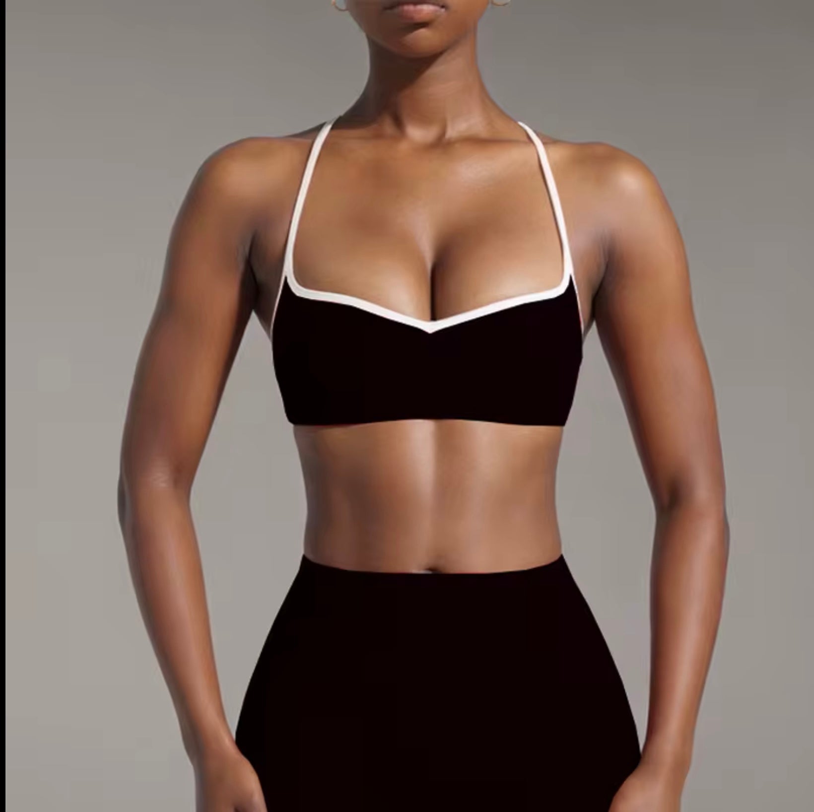 Ensemble de sport seamless « Kaylie Fit » – Legging & brassière effet seconde peau