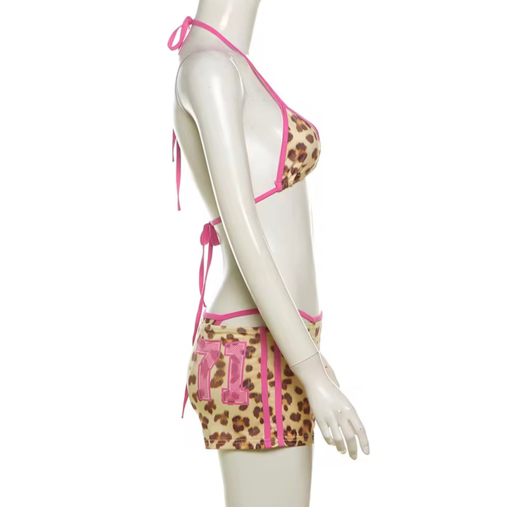 Maillot de bain “Pink Vibe” – Ensemble 3 pièces