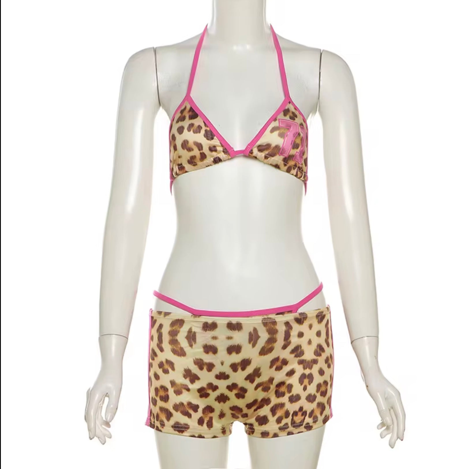 Maillot de bain “Pink Vibe” – Ensemble 3 pièces